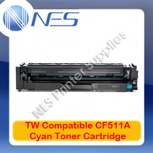 TW Compatible #204A CYAN Toner Cartridge for HP M181fw/M180n/M154nw [CF511A]
